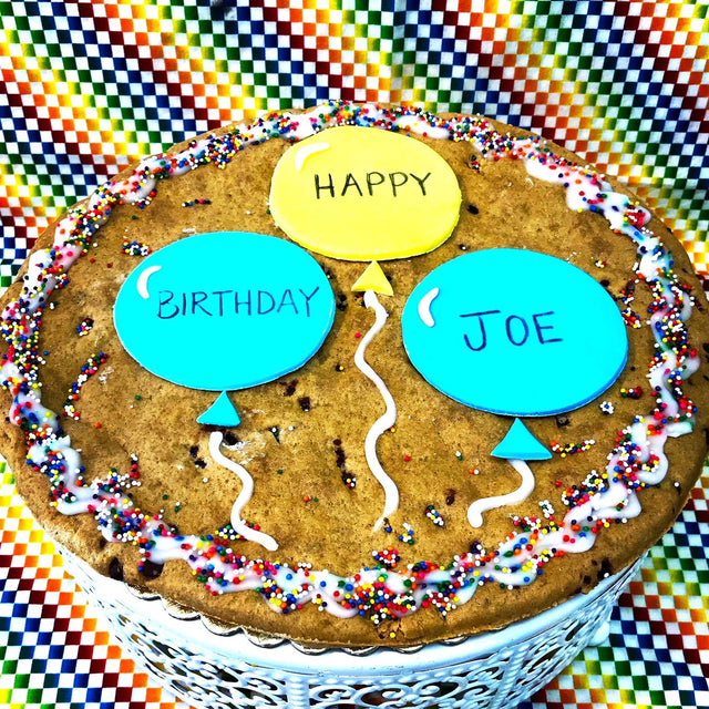 10" Extra Large Customized cookie (SHIP)