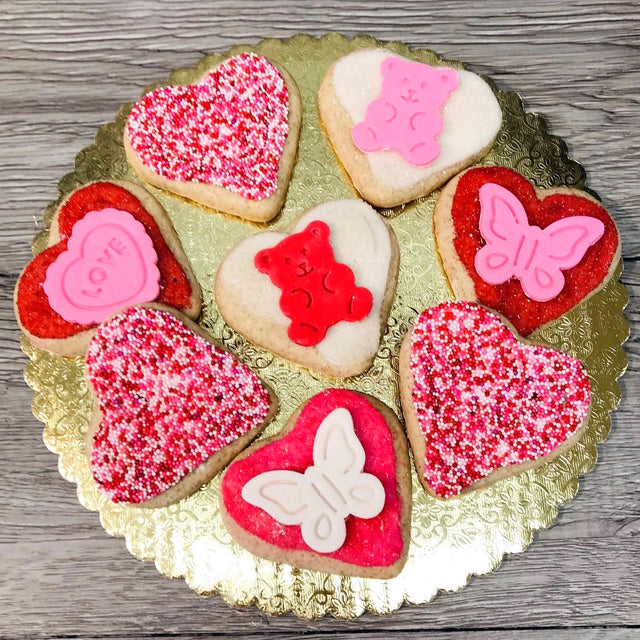 8 Valentine's Cookie Set (SHIP or pickup)