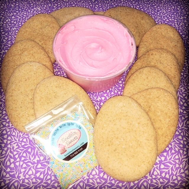 10 Easter Egg Cookies Decorating kit